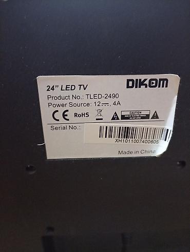 Televizori: LED televizor Dikom 24” (oko 60 cm dijagonale) . NA 12 V POGODAN — 10