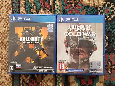 кал оф дюти: Диски для PS4: PS5 Call of Duty Black Ops 4 и Call of Duty Black Ops — 1