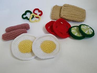 Игрушки: "вкусные игрушки" Продаются оригинальные вязаные игрушки по теме — 3