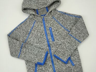 biały sweterek rozpinany 152: Bluza, 8 lat, 122-128 cm, stan - Dobry