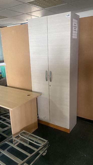 ormari po meri ikea: Dvokrilni kancelarijski ormar - Materijal: iverica/laminat u svetloj — 1
