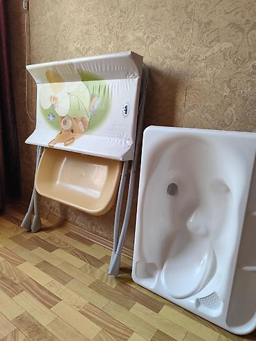 Пеленальные столы: Пеленальный стол, Б/у, Пластик — 4