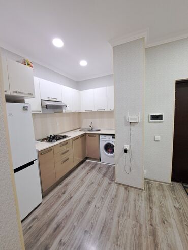 Uzunmüddətli kirayə mənzillər: İcarəyə verilir 2 otaqlı yeni tikili 57 m², Atlas Residence binasında — 2