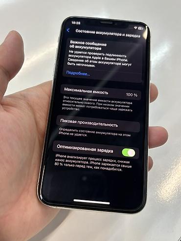 Apple iPhone: IPhone X, Серебристый — 7