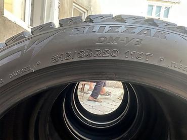 Шины: Шины 275 / 40 / R 20, Зима, Б/у, Комплект, Внедорожные (АТ/МТ), Япония, Bridgestone — 4