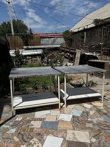 Металлопрокат: Продаю стол нержавейка 85х1м стол. разборнный металический каркас — 4