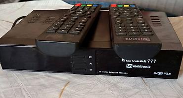 TV və video: Euromax 777 HD rəqəmsal peyk qəbuledicisi 2 ədəd pult komplektə — 1
