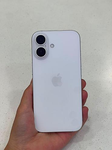 IPhone 16, Б/у, 256 ГБ, Белый, Коробка, 90 % at lalafo.kg IPhone 16, Б/у, 256 ГБ, Белый, Коробка, 90 %
