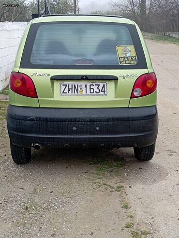 Daewoo: Daewoo Matiz: 0.8 l. | 2001 έ. Χάτσμπακ — 2