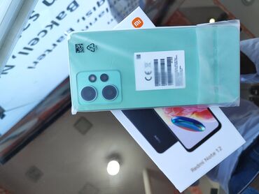 xiomi redmi 9c: Xiaomi Redmi Note 12, 128 GB, rəng - Yaşıl, 
 Düyməli, Barmaq izi