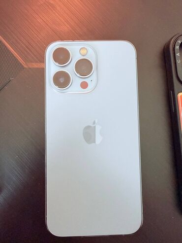 Apple iPhone: IPhone 13 Pro, Б/у, 128 ГБ, Черный, Чехол, 86 % — 8