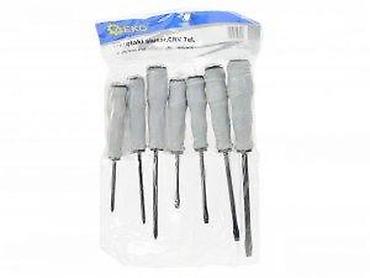 Setovi ručnog alata: Set od 7 šrafcigera – ravni i krstasti (PH), Geko - Materijal — 8