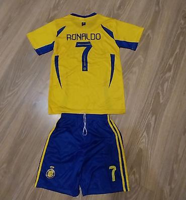 idman qidalari: Al Nassr futbol forması dəsti – “RONALDO 7” - İki hissə: köynək və — 3