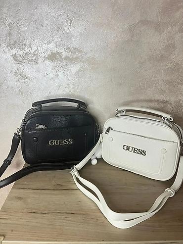 Putni koferi i torbe: GUESS ženske torbe – više modela i boja - Crossbody sa pletenim — 3