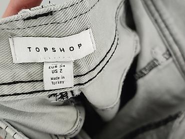 lenary cena: Topshop, Spodnie cargo damskie, rozmiar 2XS — 4