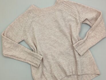 Swetry: Sweter Reserved, M (EU 38), stan - Bardzo dobry, wzór - Jednolity kolor, kolor - Beżowy