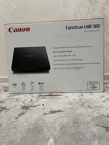 Сканеры: Сканер Canon CanoScan Lide 300 (A4, 2400x2400 dpi, color, 48 bit, USB