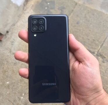 samsung 22: Samsung Galaxy A22 | İşlənmiş | 128 GB | rəng - Qara | Kredit, Barmaq izi, İki sim kartlı