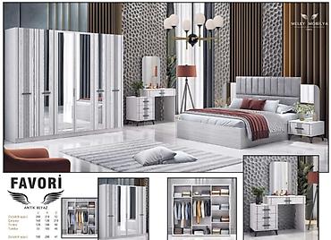 mebel desti: İkinəfərlik çarpayı, Dolab, Tumba, Termo, Yeni — 1
