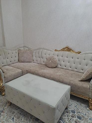 döş döşəkcələri: İşlənmiş, Künc divan, Qonaq otağı üçün, Açılmayan — 2