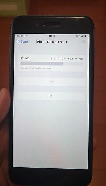 iphone 8 pilus: IPhone 8 Plus, 64 GB, Space Gray, Barmaq izi — 3
