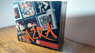 Knjige, časopisi, CD i DVD: Azra - Neverovatna Kolekcija - 7 Albuma / 9 Diskova Originalno izdanje