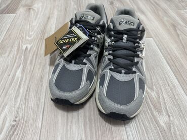 Кроссовки и спортивная обувь: Мужские кроссовки, 45, Asics, Новый, цвет - Серый, Самовывоз — 7