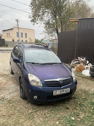 toyota foranner: Toyota Corolla Verso: 2003 г., 1.6 л, Механика, Бензин, Минивэн — 7