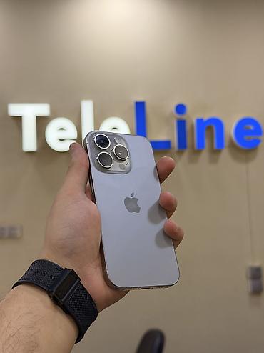 IPhone 16 Pro, 256 GB, Natural Titanium, Face ID, Kredit, Simsiz şarj