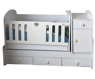 transformer beşik: Uşaq beşiyi ( Oğlan və qız üçün )– inteqrə edilmiş şkaf və alt — 1