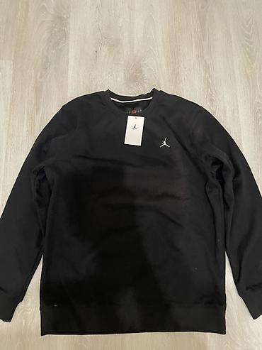 Толстовки: Мужская толстовка, 2XL, Jordan, Новый, цвет - Черный, Платная доставка — 1