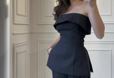 черное коктейльное платье: Вечернее платье, Коктейльное, Короткая модель, Без рукавов, Корсет, XS (EU 34)