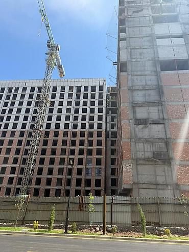 жк мурас нуру: 3 комнаты, 125 м², Южная Магистраль Элитка, 6 этаж, ПСО (под самоотделку) — 3