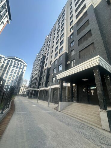 элитный дом ош: 3 комнаты, 80 м², Элитка, 13 этаж, ПСО (под самоотделку)