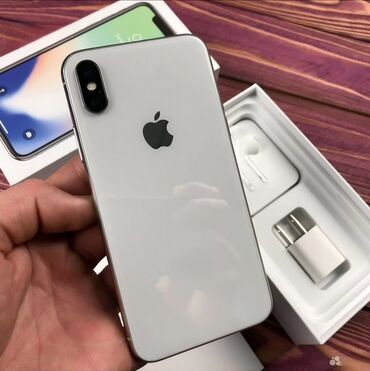 микроволновка бишкек дордой цена: IPhone X, Колдонулган, 256 ГБ, Күмүш, Заряддоочу түзүлүш, Коргоочу айнек, Кабель, 88 %
