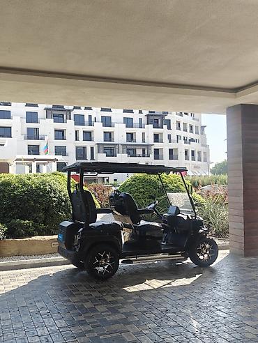 Microcar: Elektrikli 4 sıralı golf/rezort karı Xüsusiyyətlər: - 6 nəfərlik — 2