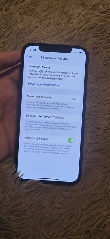 Apple iPhone: IPhone 12, 128 GB, Blue Titanium, Zəmanət, Simsiz şarj, Face ID
