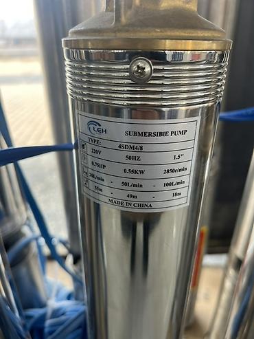 Nasoslar və hidroforlar: Nasos, Artezian quyusu üçün, quraşdırılma Sualtı — 9