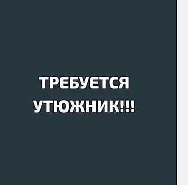 гладильщик: Гладильщик, Юбки, Район: Таш-Рабат ТРЦ, Оплата: Дважды в месяц — 1