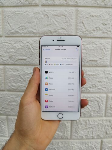Apple iPhone: IPhone 7 Plus, 128 GB, Qırmızı — 4