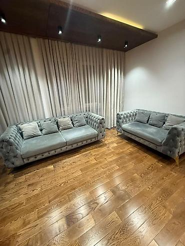 ketan parça: Mebel dəsti – 3 parçadan ibarət - 2 ədəd divan və 1 ədəd kreslo - — 3