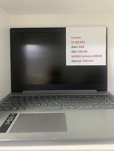 Lenovo noutbuk - Prosessor: Intel Core i3-10110U (2 nüvə, 10-cu