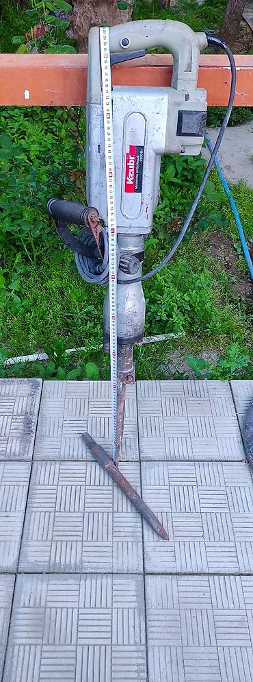 çekiç: KZUBR elektrik lom/qırıcı (jackhammer) Ev şəraitində istifadə olunub — 2