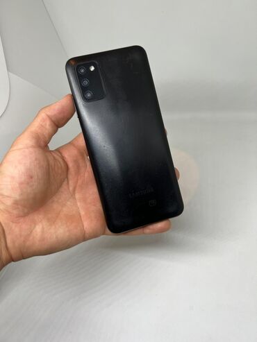 курсы ремонта телефонов: Samsung Galaxy A03s, Б/у, 64 ГБ, цвет - Черный, 2 SIM
