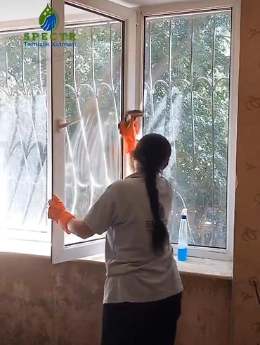 Təmizlik xidmətləri: Təmizlik | Evlər, Girişlər, Həyətlər | Gündəlik təmizlik, Pəncərələrin, fasadların yuyulması, Təmirdən sonra təmizlik — 6