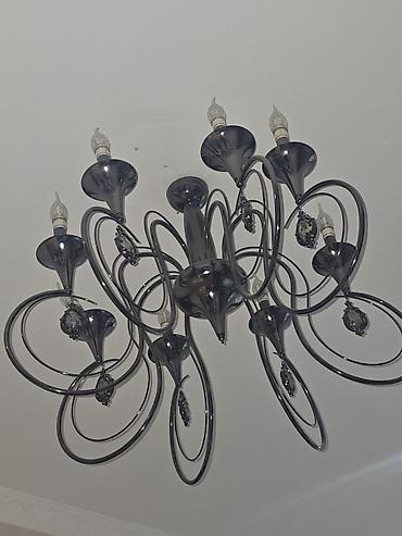 qapi bezeyi: Çılçıraq, 8 lampa, Metal — 2