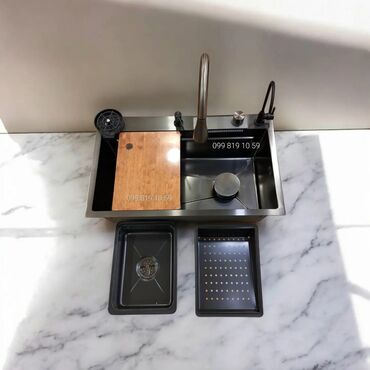 Mətbəx çanaqları: Yeni Kvadrat Mətbəx çanağı, Paslanmaz polad, Pulsuz çatdırılma — 3