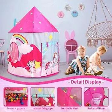 Šatori za decu: SATOR TUNEL BAZEN ZA DEVOJCICE NOVO MODEL 2025 POP-UP SISTEM | Cene — 15