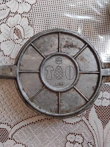 dem: Şirniyyat qəlibləri, rəng - Gümüşü, Çuqun, Fiqur — 2