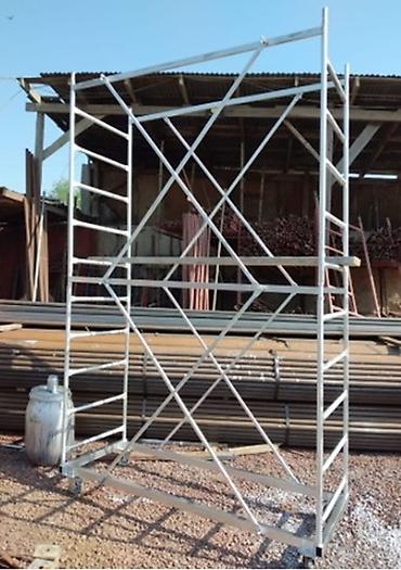 Nərdivanlar: Alüminium mobil iskələ sistemi - Material: yüngül və möhkəm alüminium — 4